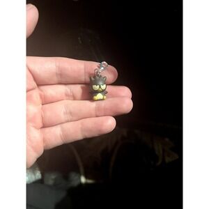 Vintage Sanrio Bad Badtz Maru Micro Charm Keychain Zip Pull